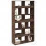 Separador de ambientes madera marrón roble 100x33x187,5 cm de , Librerías y estanterías - Ref: Foro24-3309543, Precio: 181,85...