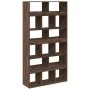 Separador de ambientes madera marrón roble 100x33x187,5 cm de , Librerías y estanterías - Ref: Foro24-3309543, Precio: 181,85...