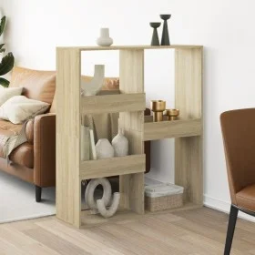 Raumteiler aus Eichenholz Sonoma 100x33x115 cm von , Bücherregale und Regale - Ref: Foro24-3309548, Preis: 72,32 €, Rabatt: %