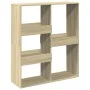 Separador de ambientes madera roble Sonoma 100x33x115 cm by , Bookcases and shelves - Ref: Foro24-3309548, Price: 72,32 €, Di...