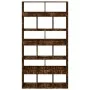 Separador de ambientes madera roble ahumado 100x33x187,5 cm by , Bookcases and shelves - Ref: Foro24-3309541, Price: 165,06 €...