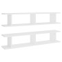 Wandregale 2 Stück Sperrholz weiß 105x18x20cm von , Regale und Regale - Ref: Foro24-807205, Preis: 43,22 €, Rabatt: %