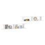 Wall shelves 2 units plywood white 105x18x20cm by , Shelves and shelves - Ref: Foro24-807205, Price: 42,62 €, Discount: %