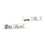 Wandregale 2 Stück Sperrholz weiß 105x18x20cm von , Regale und Regale - Ref: Foro24-807205, Preis: 43,22 €, Rabatt: %