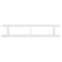 Wall shelves 2 units plywood white 105x18x20cm by , Shelves and shelves - Ref: Foro24-807205, Price: 42,62 €, Discount: %