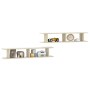 Wall shelves 2 units plywood Sonoma oak 105x18x20 cm by , Shelves and shelves - Ref: Foro24-807208, Price: 35,61 €, Discount: %