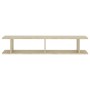 Wall shelves 2 units plywood Sonoma oak 105x18x20 cm by , Shelves and shelves - Ref: Foro24-807208, Price: 35,61 €, Discount: %