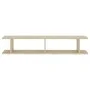 Wall shelves 2 units plywood Sonoma oak 105x18x20 cm by , Shelves and shelves - Ref: Foro24-807208, Price: 37,76 €, Discount: %