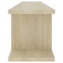 Wandregale 2 Stück Sperrholz Eiche Sonoma 105x18x20 cm von , Regale und Regale - Ref: Foro24-807208, Preis: 35,61 €, Rabatt: %