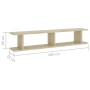 Wandregale 2 Stück Sperrholz Eiche Sonoma 105x18x20 cm von , Regale und Regale - Ref: Foro24-807208, Preis: 35,61 €, Rabatt: %