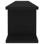 Wandregale 2 Stück Sperrholz schwarz 105x18x20 cm von , Regale und Regale - Ref: Foro24-807206, Preis: 35,55 €, Rabatt: %