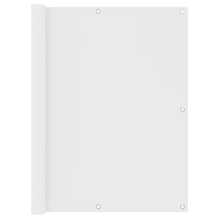 Balkonmarkise aus weißem Oxford-Stoff, 120 x 300 cm von vidaXL, Sonnenschirme - Ref: Foro24-134896, Preis: 22,83 €, Rabatt: %