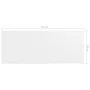 Balkonmarkise aus weißem Oxford-Stoff, 120 x 300 cm von vidaXL, Sonnenschirme - Ref: Foro24-134896, Preis: 22,83 €, Rabatt: %