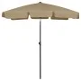 Taupefarbener Sonnenschirm 180x120 cm von vidaXL, Sonnenschirme - Ref: Foro24-314722, Preis: 42,45 €, Rabatt: %