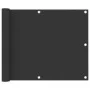 Balcony screen in anthracite oxford fabric 75x300 cm by vidaXL, Umbrellas - Ref: Foro24-134864, Price: 19,53 €, Discount: %