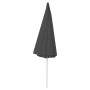 Sombrilla de playa gris antracita 300 cm de vidaXL, Sombrillas - Ref: Foro24-314710, Precio: 36,32 €