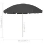 Anthrazitgrauer Sonnenschirm 300 cm von vidaXL, Sonnenschirme - Ref: Foro24-314710, Preis: 35,68 €, Rabatt: %