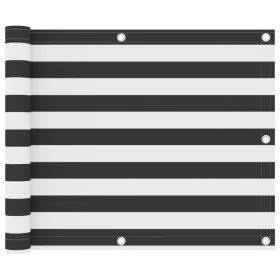 Balkonmarkise anthrazitgrauer und weißer Oxfordstoff 75x300 cm von vidaXL, Sonnenschirme - Ref: Foro24-134876, Preis: 13,23 €...