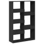Separador de ambientes madera ingeniería negro 100x33x155,5 cm de , Librerías y estanterías - Ref: Foro24-3309565, Precio: 10...
