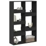 Separador de ambientes madera ingeniería negro 100x33x155,5 cm de , Librerías y estanterías - Ref: Foro24-3309565, Precio: 10...