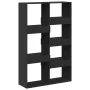 Separador de ambientes madera ingeniería negro 100x33x155,5 cm de , Librerías y estanterías - Ref: Foro24-3309565, Precio: 10...