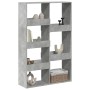 Separador de ambientes madera gris hormigón 100x33x155,5 cm de , Librerías y estanterías - Ref: Foro24-3309567, Precio: 107,3...