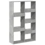 Raumteiler aus Holz in Grau-Betonoptik, 100x33x155,5 cm. von , Bücherregale und Regale - Ref: Foro24-3309567, Preis: 106,20 €...