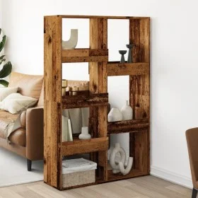 Raumteiler aus gealtertem Holz, 100x33x155,5 cm. von , Bücherregale und Regale - Ref: Foro24-3309571, Preis: 106,21 €, Rabatt: %