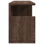 Engineered wood brown oak wall shelf 60x20x30 cm by , Shelves and shelves - Ref: Foro24-854829, Price: 26,43 €, Discount: %