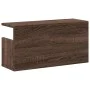 Engineered wood brown oak wall shelf 60x20x30 cm by , Shelves and shelves - Ref: Foro24-854829, Price: 26,43 €, Discount: %