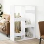 Separador de ambientes madera ingeniería blanco 100x33x135 cm by , Bookcases and shelves - Ref: Foro24-3309555, Price: 95,11 ...