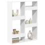Separador de ambientes madera ingeniería blanco 100x33x135 cm by , Bookcases and shelves - Ref: Foro24-3309555, Price: 95,11 ...
