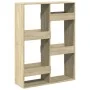 Separador de ambientes madera roble Sonoma 100x33x135 cm by , Bookcases and shelves - Ref: Foro24-3309557, Price: 91,23 €, Di...