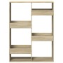 Separador de ambientes madera roble Sonoma 100x33x135 cm by , Bookcases and shelves - Ref: Foro24-3309557, Price: 92,32 €, Di...