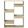 Separador de ambientes madera roble Sonoma 100x33x135 cm by , Bookcases and shelves - Ref: Foro24-3309557, Price: 91,23 €, Di...