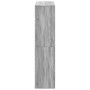 Raumteiler aus Sonoma-Grau Holz 100x33x135 cm von , Bücherregale und Regale - Ref: Foro24-3309560, Preis: 94,78 €, Rabatt: %