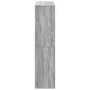 Raumteiler aus Sonoma-Grau Holz 100x33x135 cm von , Bücherregale und Regale - Ref: Foro24-3309560, Preis: 93,68 €, Rabatt: %