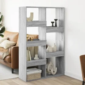 Separador de ambientes madera gris Sonoma 100x33x155,5 cm by , Bookcases and shelves - Ref: Foro24-3309569, Price: 109,06 €, ...