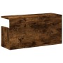 Wandregal aus geräucherter Eichen-Ingenieurholz 60x20x30 cm von , Regale und Regale - Ref: Foro24-854827, Preis: 32,75 €, Rab...