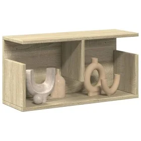 Wandregal aus Sonoma-Eichenfurnierholz 60x20x30 cm von , Regale und Regale - Ref: Foro24-854825, Preis: 27,02 €, Rabatt: %