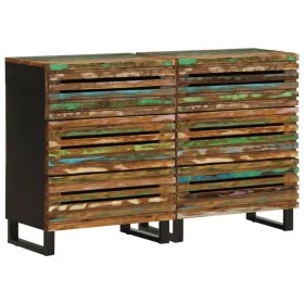 Sideboard 2-teilig Massivholz Akazie 60x34x75 cm von , Sideboards - Ref: Foro24-3217086, Preis: 311,73 €, Rabatt: %
