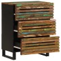 Sideboard 2 pieces solid acacia wood 60x34x75 cm by , Sideboards - Ref: Foro24-3217086, Price: 317,31 €, Discount: %
