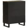 Sideboard 2 pieces solid acacia wood 60x34x75 cm by , Sideboards - Ref: Foro24-3217086, Price: 311,73 €, Discount: %