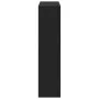 Engineered wood black room divider 100x33x135 cm by , Bookcases and shelves - Ref: Foro24-3309556, Price: 93,67 €, Discount: %