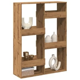 Raumteiler aus Eichenholz Artisian 100x33x135 cm von , Bücherregale und Regale - Ref: Foro24-3309563, Preis: 91,26 €, Rabatt: %