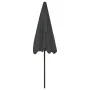 Sombrilla de playa gris antracita 200x125 cm de vidaXL, Sombrillas - Ref: Foro24-314729, Precio: 40,39 €, Descuento: %