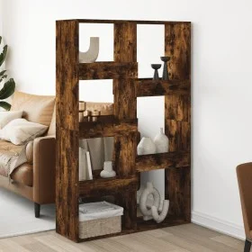 Rauchiger Eichenholz-Raumteiler 100x33x155,5 cm von , Bücherregale und Regale - Ref: Foro24-3309568, Preis: 106,21 €, Rabatt: %