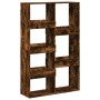 Rauchiger Eichenholz-Raumteiler 100x33x155,5 cm von , Bücherregale und Regale - Ref: Foro24-3309568, Preis: 107,45 €, Rabatt: %