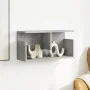 Mueble de pared madera de ingeniería gris hormigón 60x20x30 cm de , Estantes y estanterías - Ref: Foro24-854826, Precio: 26,2...