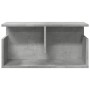 Engineered wood wall-mounted furniture in gray concrete, 60x20x30 cm by , Shelves and shelves - Ref: Foro24-854826, Price: 26...